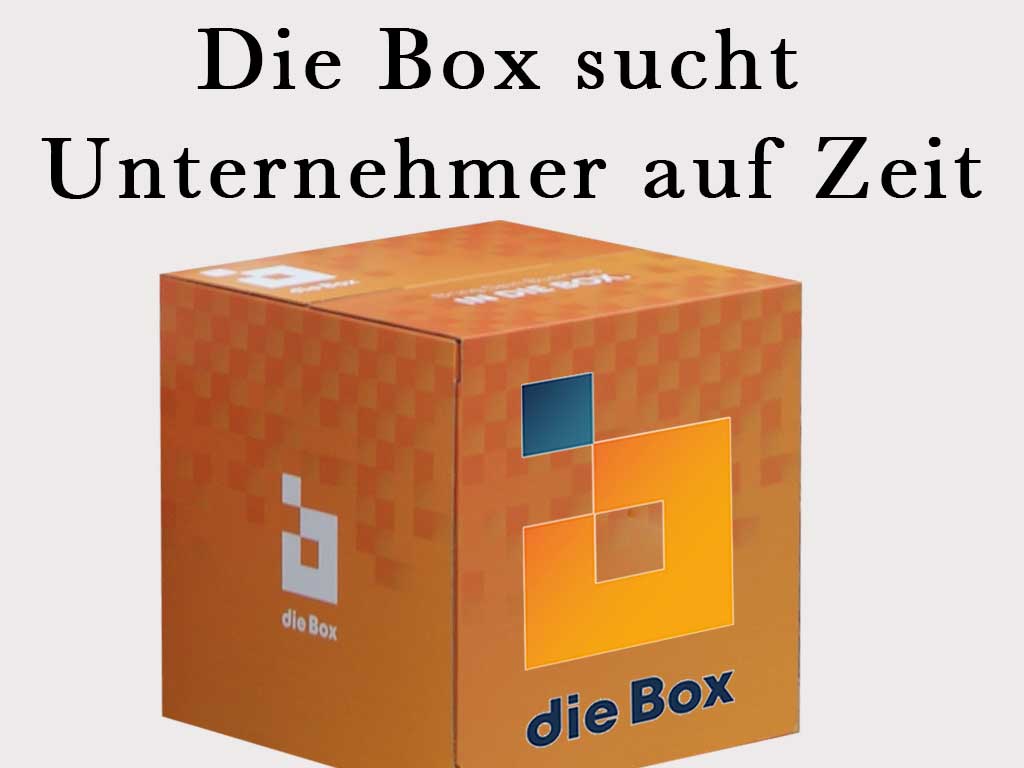 Glauchau - Box sucht Unternehmer auf Zeit - Testladen ab 1. September in Glauchau