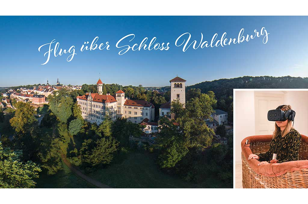 Waldenburg - Virtueller Flug über Schloss Waldenburg