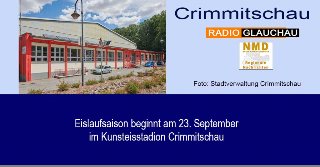 Crimmitschau - Eislaufsaison beginnt am 23. September im Kunsteisstadion Crimmitschau
