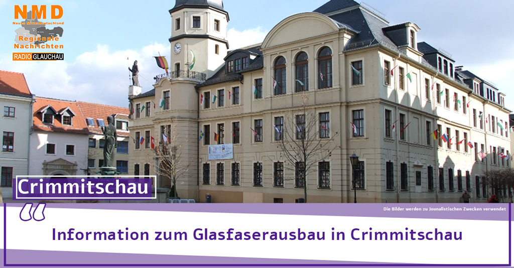 Information zum Glasfaserausbau in Crimmitschau