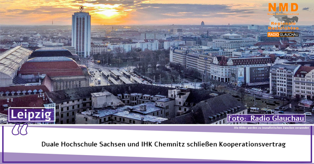 Leipzig - Duale Hochschule Sachsen und IHK Chemnitz schließen Kooperationsvertrag