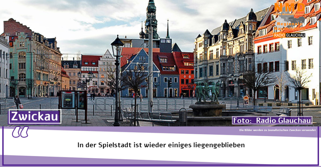 Zwickau - In der Spielstadt ist wieder einiges liegengeblieben