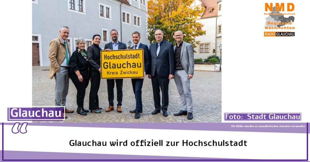 Glauchau - Glauchau wird offiziell zur Hochschulstadt